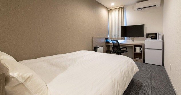 Double room with Simmons bed at HOTEL R9 The Yard
